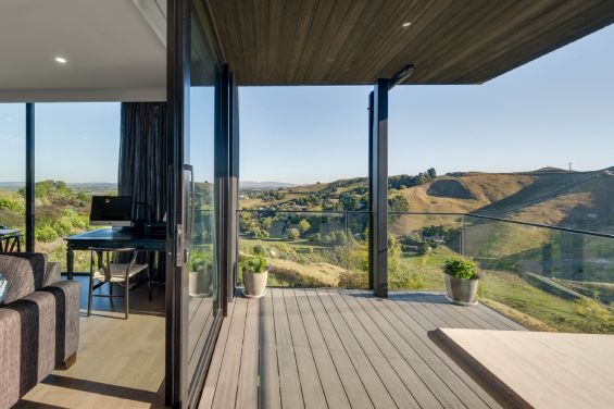 The Black Cottage - deck views