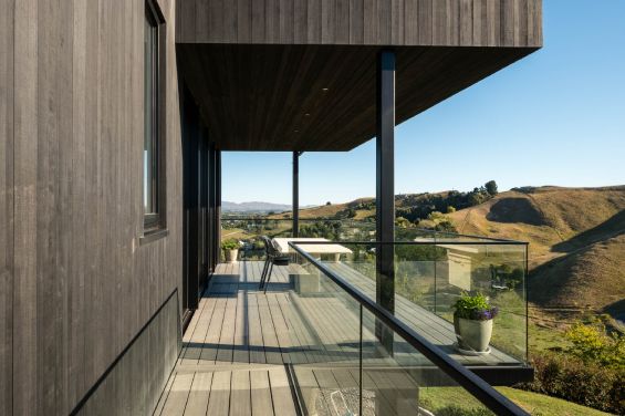 The Black Cottage - deck views